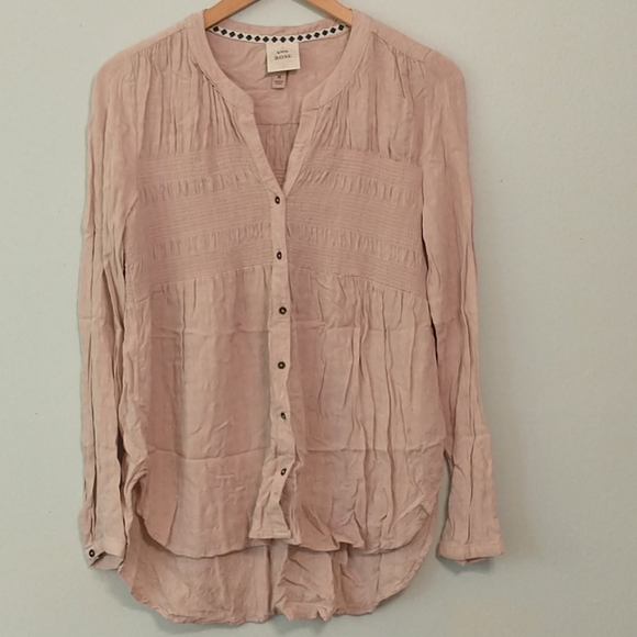 Boho Hi Low Blouse - Picture 1 of 6